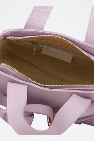 Sac à main en cuir - Violet