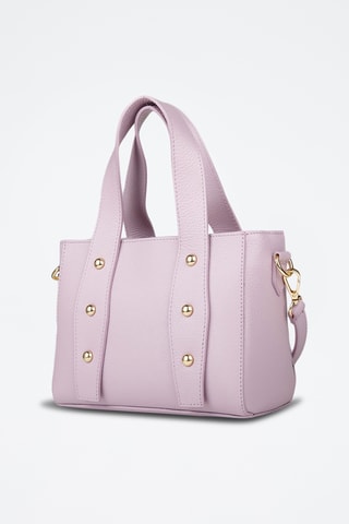 Sac à main en cuir - Violet