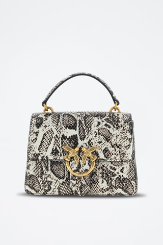 Sac à main en cuir - Gris