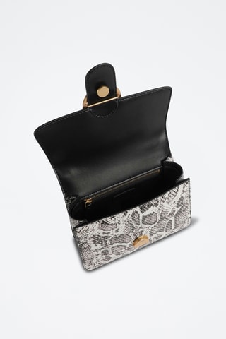 Sac à main en cuir - Gris