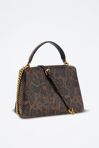 Sac à main en cuir - Marron