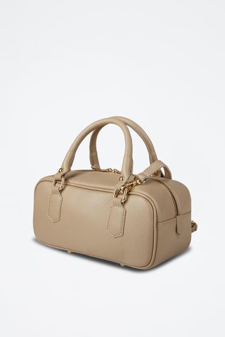 Kalfsleren Handtas - Beige