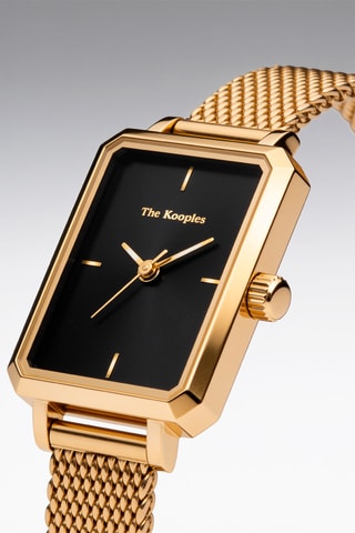 Stalen Quartz Horloge - Goudkleurig