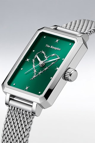 Stalen Quartz Horloge - Zilverkleurig
