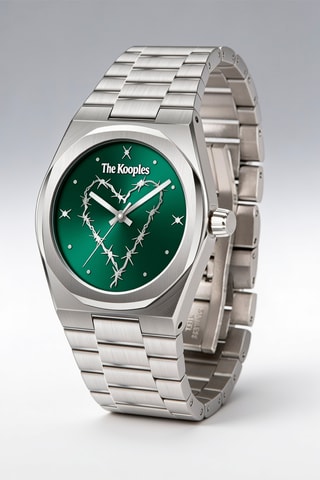 Stalen Quartz Horloge - Zilverkleurig