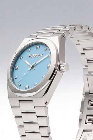 Stalen Quartz Horloge - Zilverkleurig