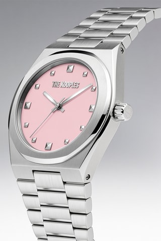 Stalen Quartz Horloge - Zilverkleurig