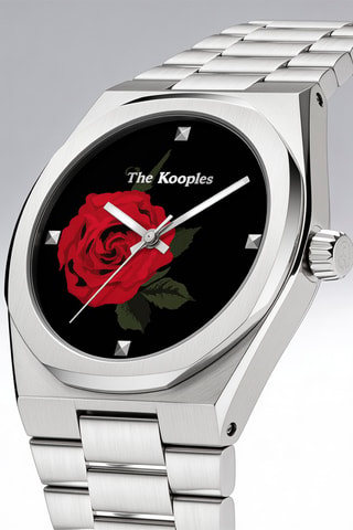 Stalen Quartz Horloge - Zilverkleurig