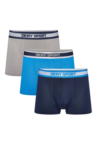 3 boxers - Bleu