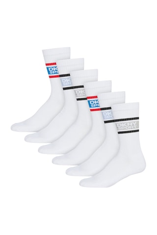 6 paires de chaussettes - Blanc