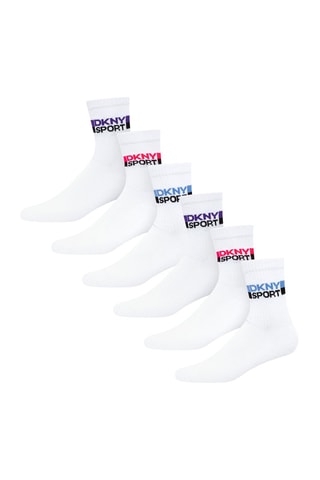 6 paires de chaussettes - Blanc