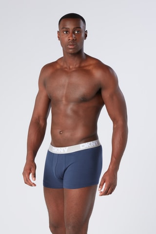 6 boxers Portland - Bleu