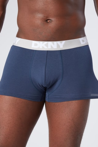 6 boxers Portland - Bleu
