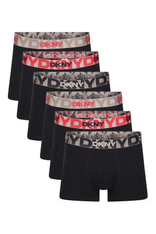 6 boxers Archie - Noir