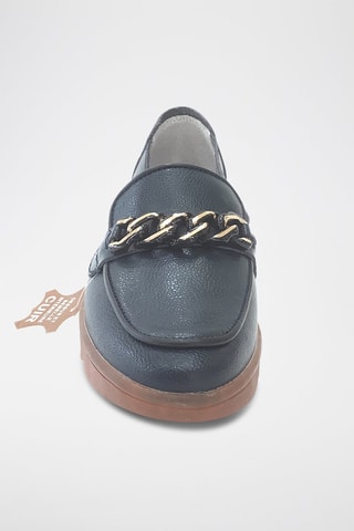 Mocasines de piel - Azul