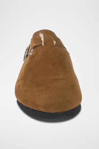 Zuecos forrados - Camel