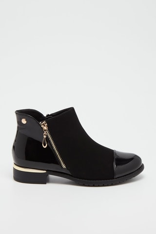 Botines -  Negro