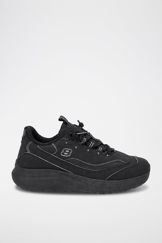 Zapatillas con plataforma - Negro