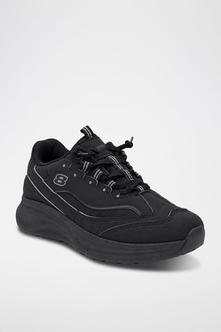 Zapatillas con plataforma - Negro