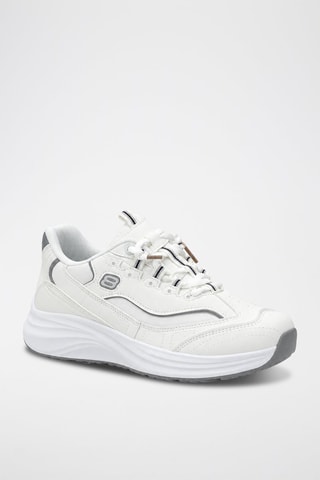 Zapatillas con plataforma - Blanco