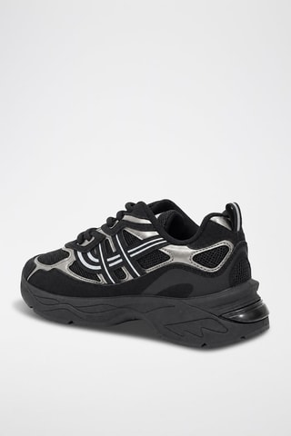 Zapatillas con plataforma - Negro