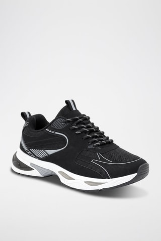 Zapatillas con plataforma - Negro