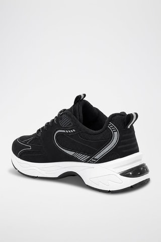 Zapatillas con plataforma - Negro
