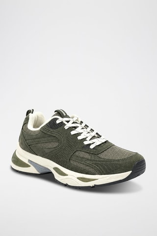 Zapatillas con plataforma - Verde