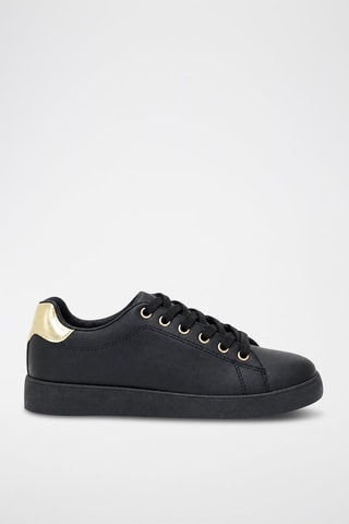 Zapatillas con plataforma - Negro
