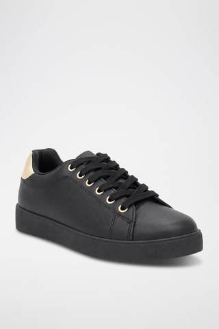 Zapatillas con plataforma - Negro