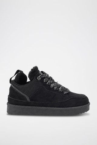 Zapatillas con plataforma - Negro
