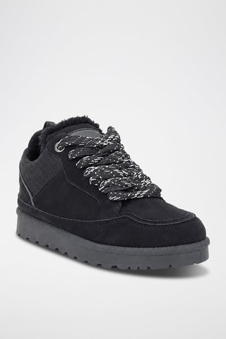 Zapatillas con plataforma - Negro