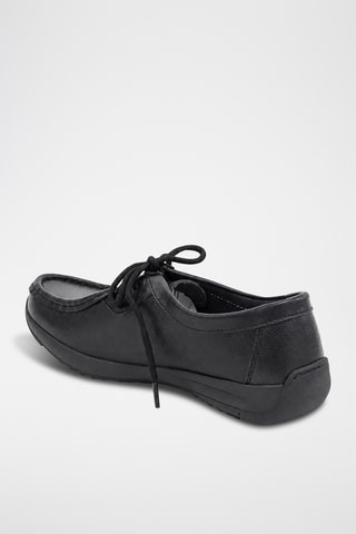 Mocasines de piel - Negro