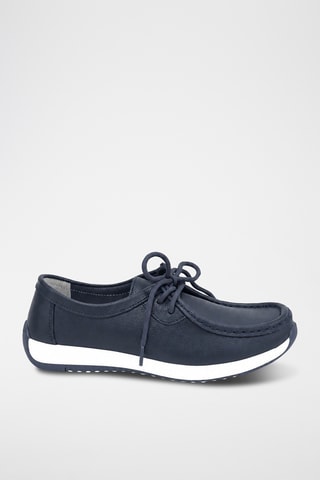 Mocasines de piel - Azul marino