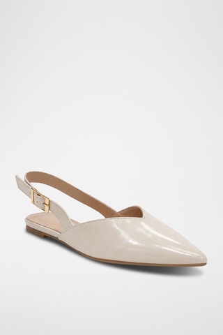 Bailarinas con brillo - Beige
