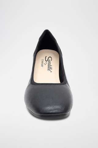 Bailarinas de piel - Negro