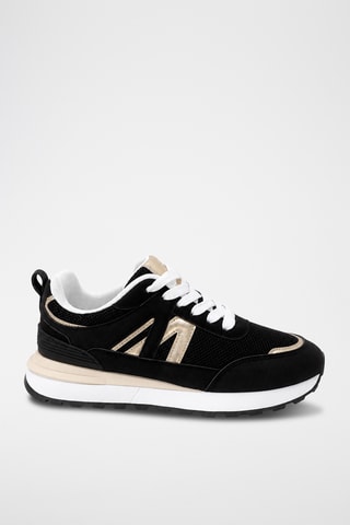 Zapatillas con plataforma - Negro