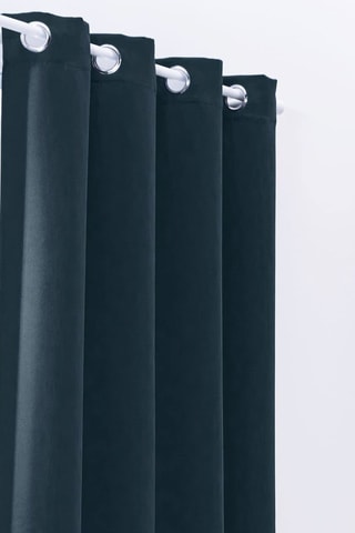 Cortina opaca Essential - Pavo real - 140 x 240 cm