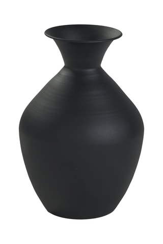 Jarrón Matcha - 25 x 25 x 37 cm - Negro
