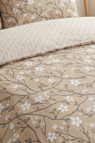 Juego de nórdico de algodón 57 hilos/cm² Sunshine - Beige