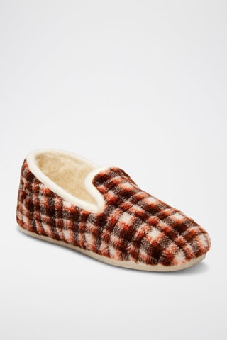 Zapatillas de casa de lana La 70s - Marrón