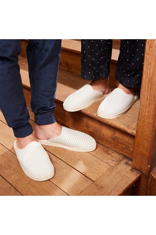 Zapatillas de casa La Moitié de Chausson - Blanco