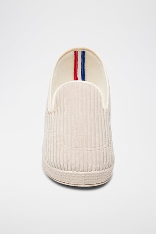 Zapatillas de casa La Côtelée beige