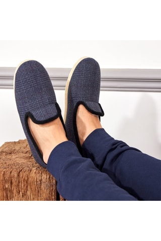 Zapatillas de casa La Baker-Street - Azul