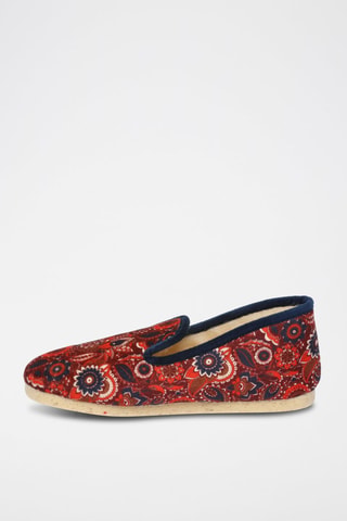 Zapatillas de casa La Hippie - Rojo