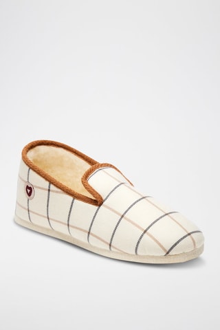 Zapatillas de casa de lana L'Élégante