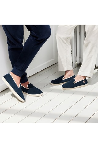 Zapatillas de casa La Côtelée bleu nuit
