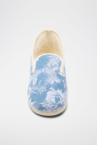 Zapatillas de casa de lana La Florale