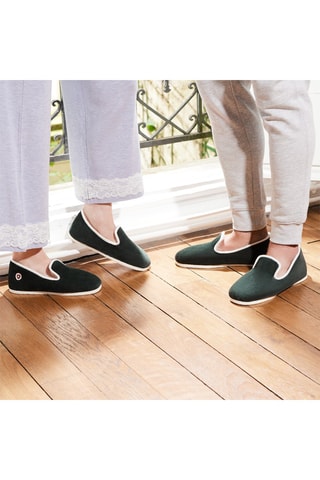 Zapatillas de casa de lana La Conventionnelle