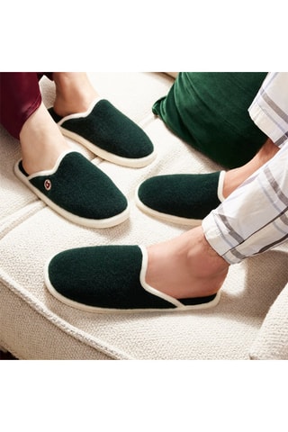Zapatillas de casa de lana La Bouteille